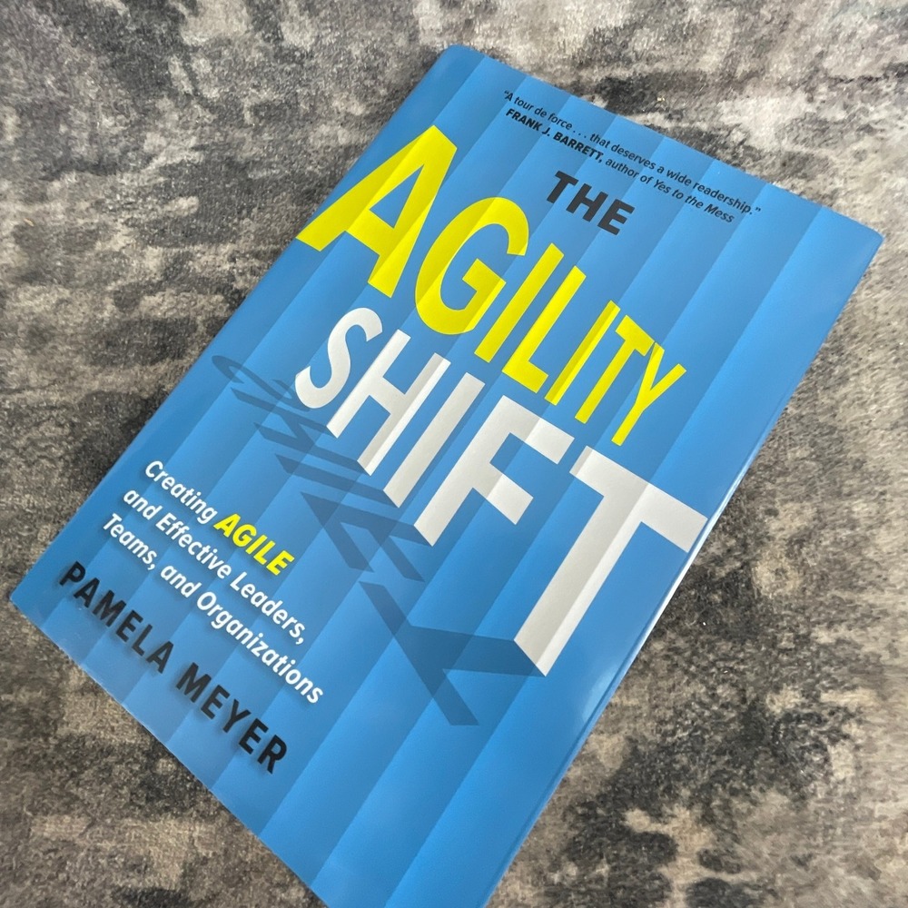 The‎ Agility Shift Hardcover Business Leadership Strategy Book Pamela Meyer